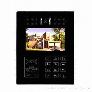 7-inch Color Display Wireless Motor Intercom for Buildings, Super Thin Design